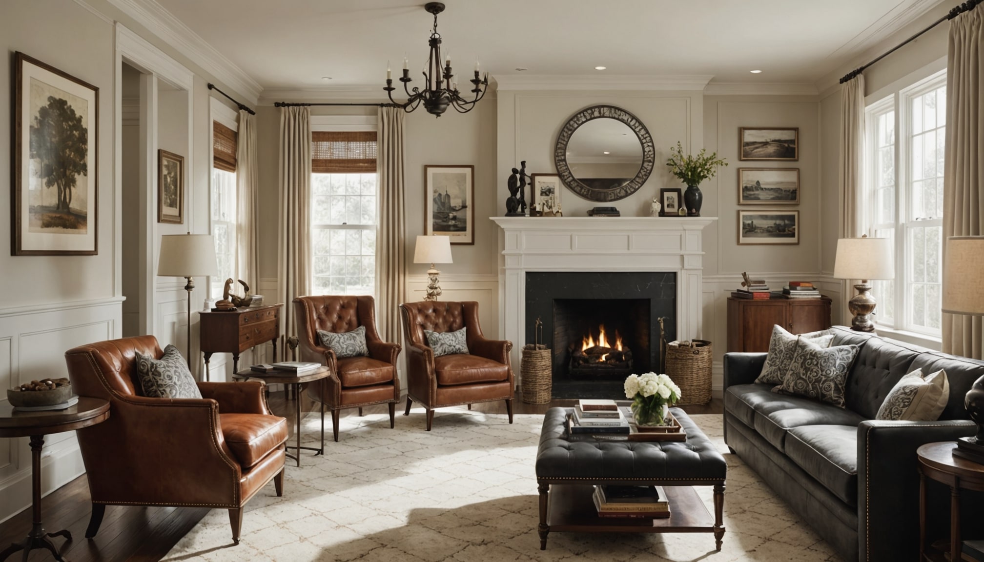 Американский стиль интерьера