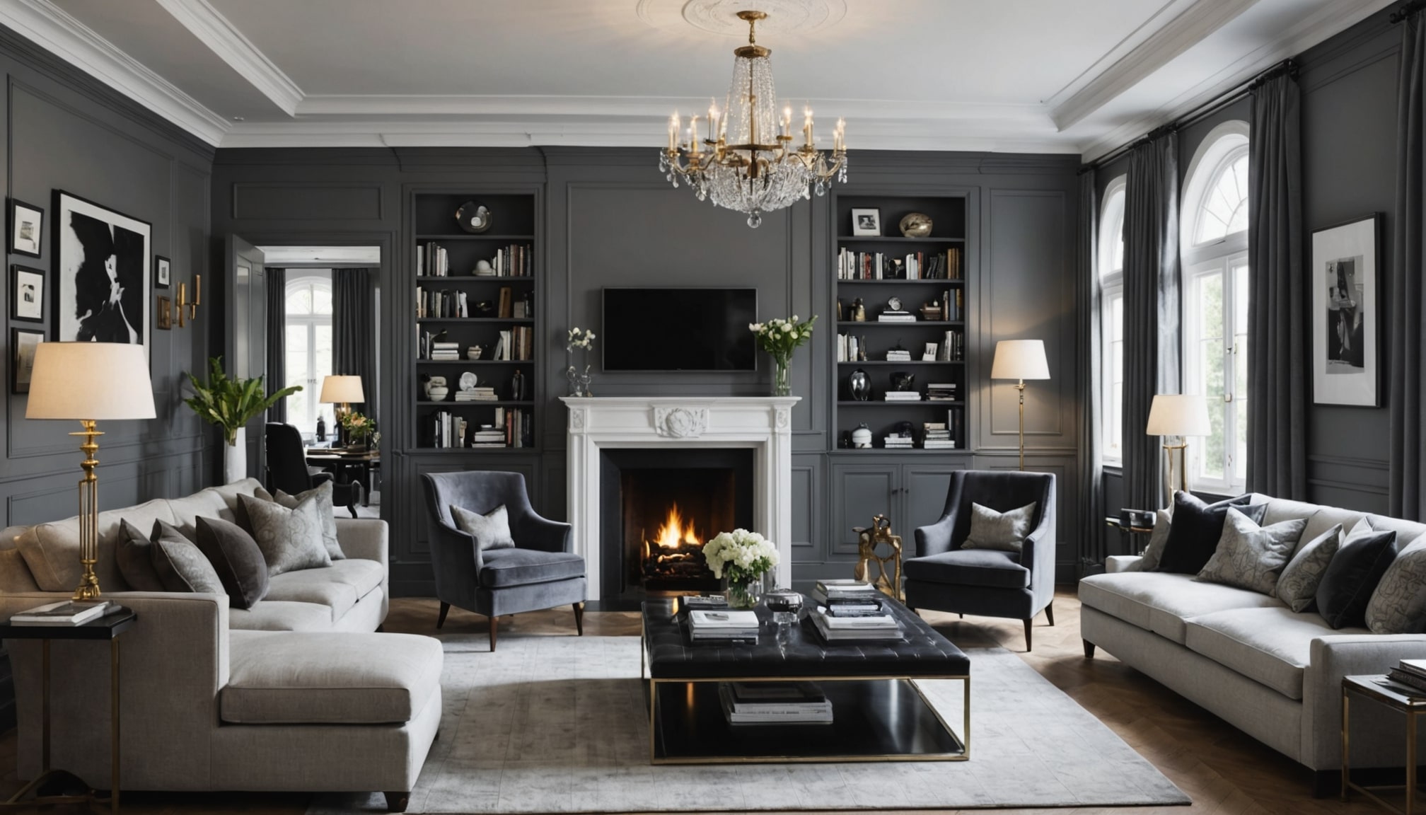 Смешение стилей интерьера в одном помещении