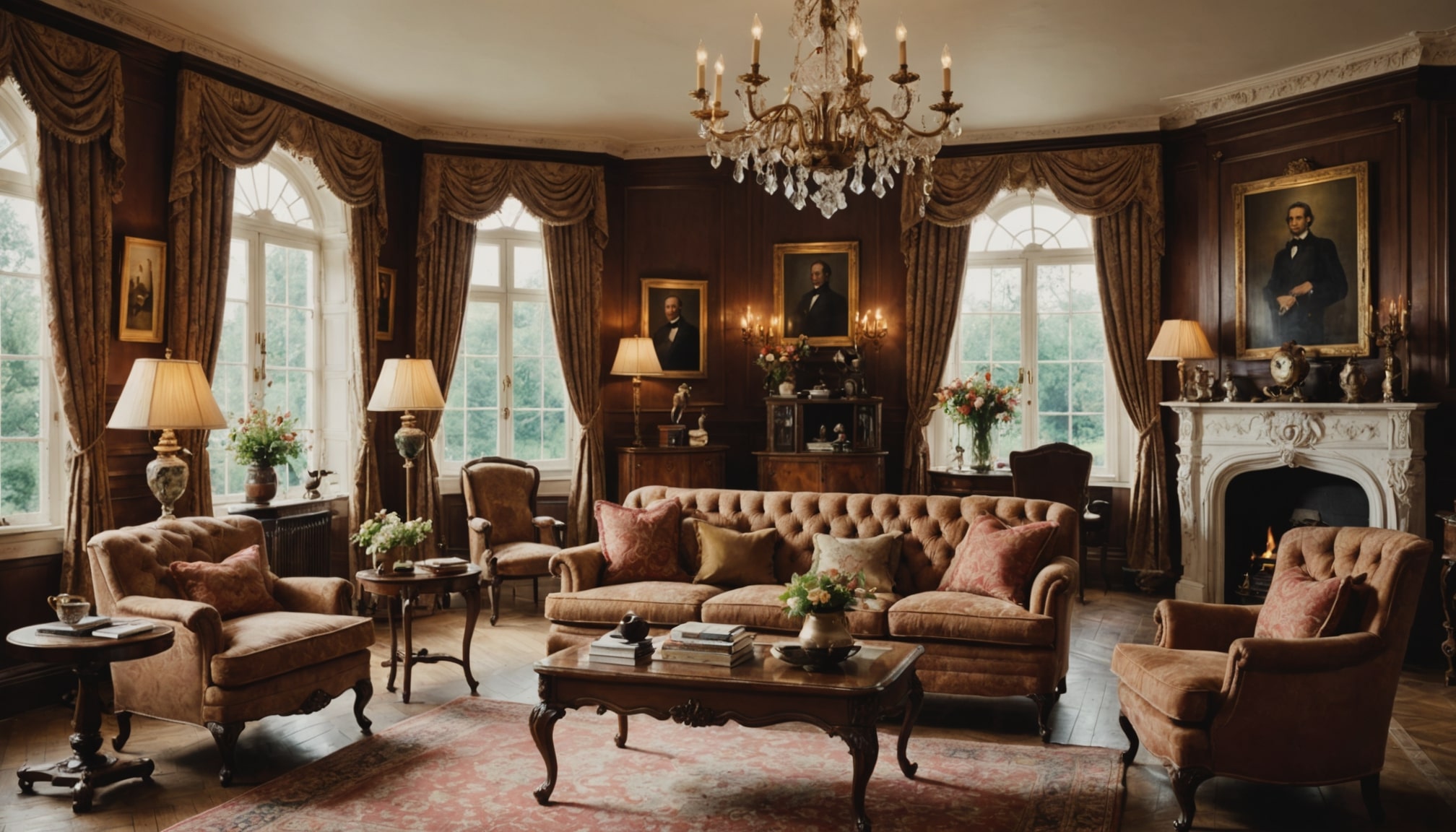 Винтажный стиль интерьера