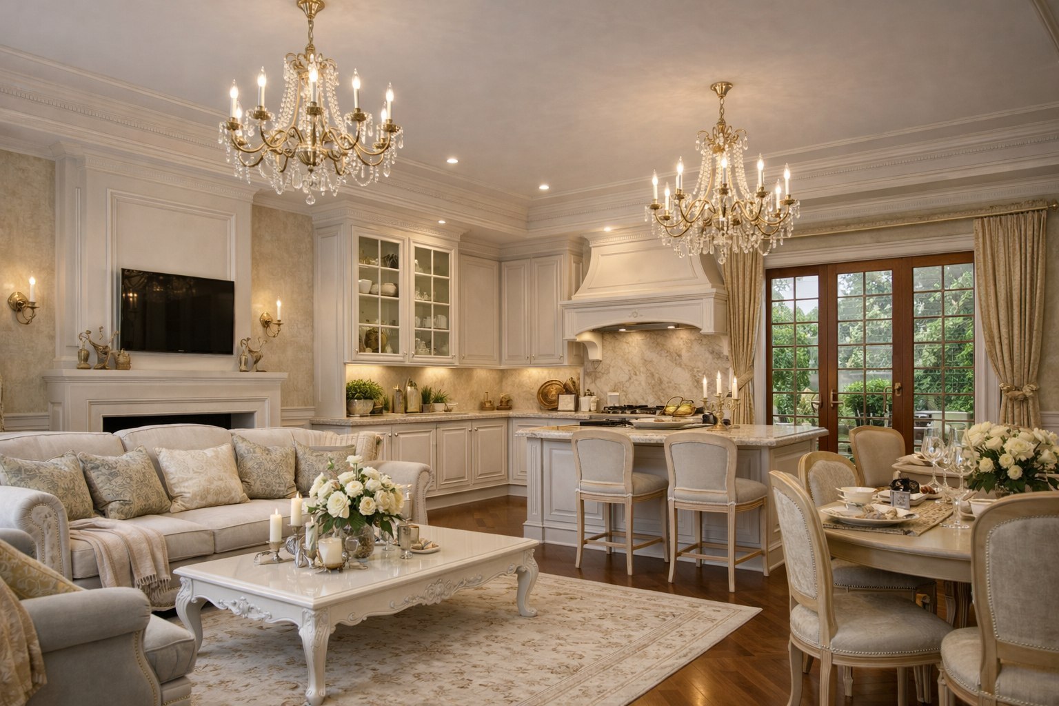 Классический премиальный интерьер