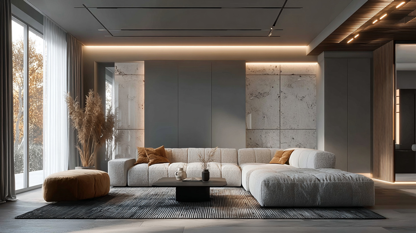 Диван в роли центрального элемента дизайн‑проекта Диван в роли центрального элемента дизайн‑проекта