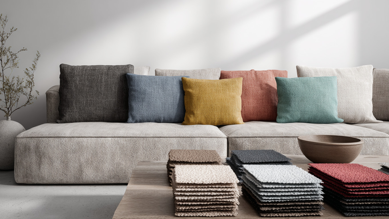 В шоуруме можно в любой момент выбрать подходящую ткань для дивана В шоуруме можно в любой момент выбрать подходящую ткань для дивана