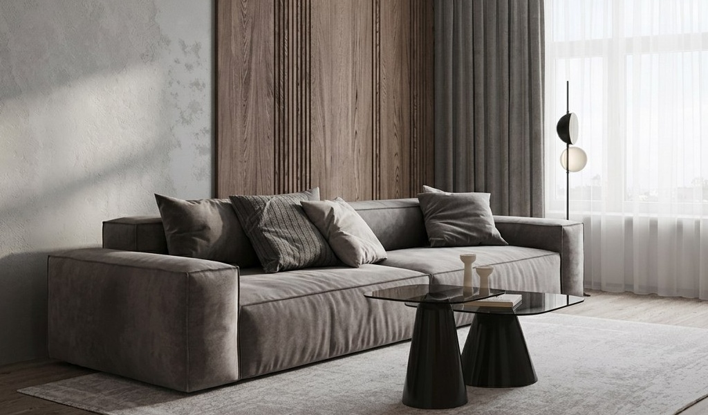 Прямой&nbsp;диван&nbsp;модели&nbsp;Reintare&nbsp;с оптимальным&nbsp;уровнем&nbsp;жёсткости