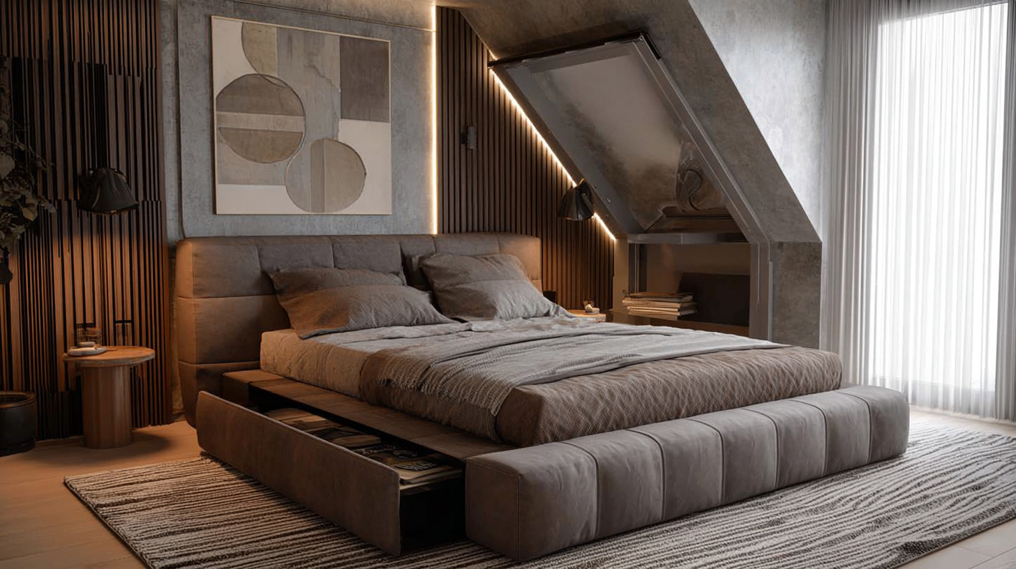 В&nbsp;качестве&nbsp;альтернативы&nbsp;кровати&nbsp;с&nbsp;подъёмным&nbsp;механизмом&nbsp;можно&nbsp;рассмотреть&nbsp;модель&nbsp;с&nbsp;выдвижными&nbsp;ящиками