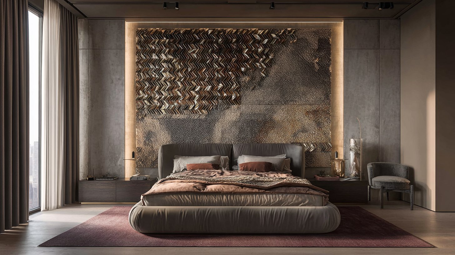 С подъёмным механизмом под матрасом помещается много вещей, а спальня остаётся свободной и аккуратной