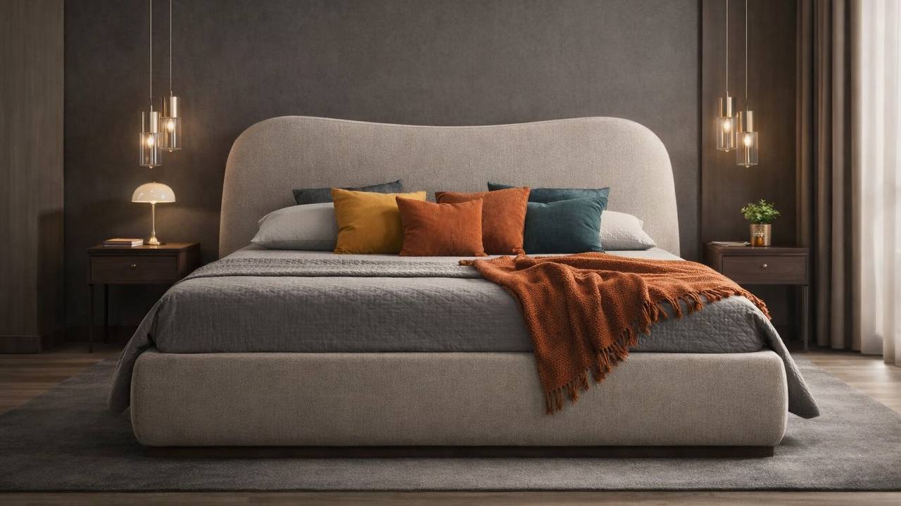 Кровать для аллергиков из натуральной ткани